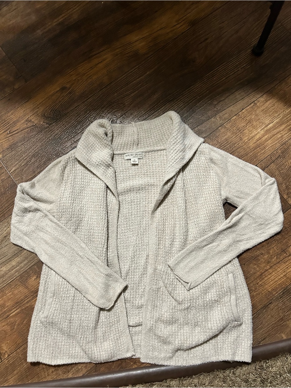 Barefoot Dreams Cozychic Lite Circle Cardigan in Cream